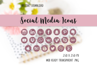 Download Rosegold Social Media Icons - Icon Collection