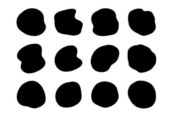 Download Blob Shapes SVG Bundle Organic Abstract - Blob Collection
