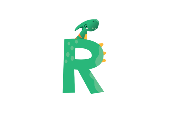 Download Dinosaur Alphabet Graphic Icon Cute - Icon Collection