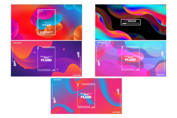 Download Liquid Flow Fluid Colors Trendy Shapes - Shapes Collection