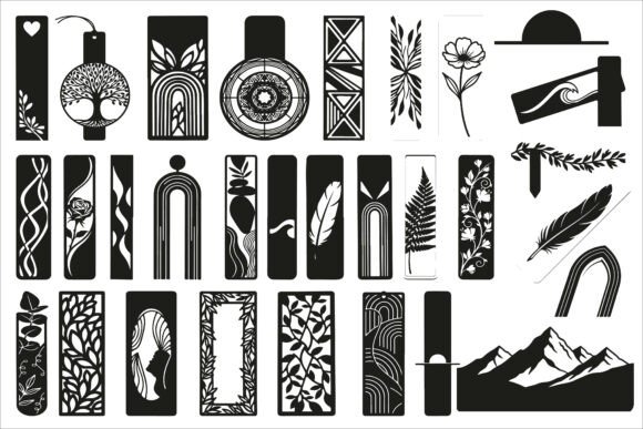 Download Creative Bookmark Laser Cut Bundle - Premium Resources