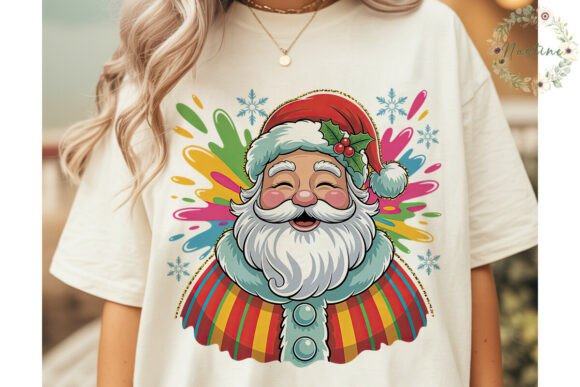 Download Glitter Splatter Santa PNG Clipart - Splatter Collection