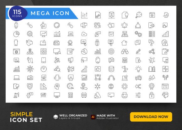 Download Office and Business Icon Set - Icon Collection