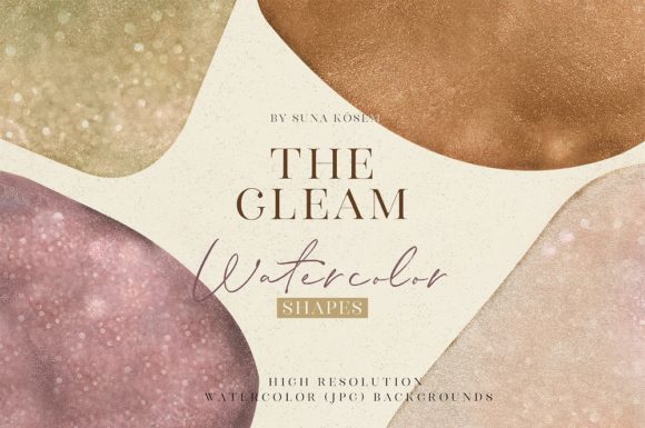 Download The Gleam Watercolor Shapes - Shapes Collection