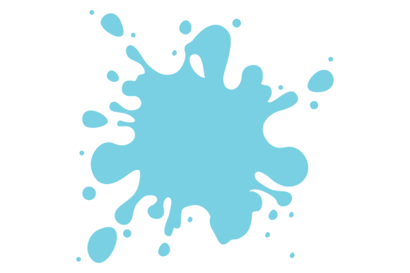 Download Water Splash. Blue Paint Blob. Liquid St - Blob Collection