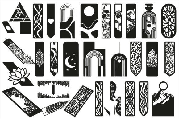 Download Creative Bookmark Laser Cut Bundle - Premium Resources