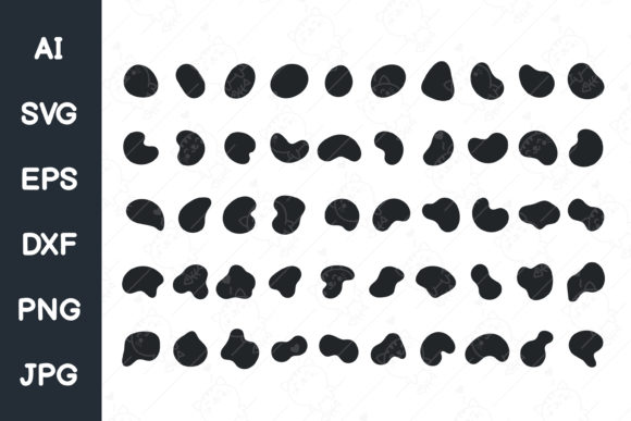 Download Vector Liquid Shadows Random Shapes. Svg - Shapes Collection