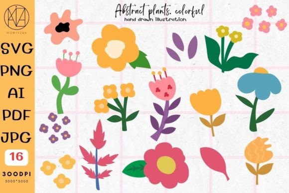 Download Abstract Leaf Flower Branch Spring SVG - Spring Collection