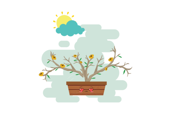Download Spring Flower Branch Kawaii Cute - Spring Collection