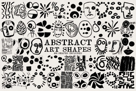 Download Abstract Art Shapes Collection - Shapes Collection
