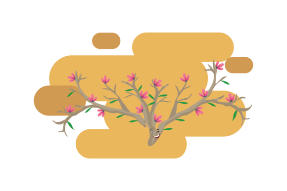 Download Spring Flower Branch Kawaii Cute - Spring Collection