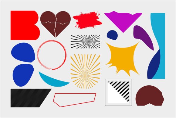 Download Abstract Organic Shapes, Vector Set - Shapes Collection